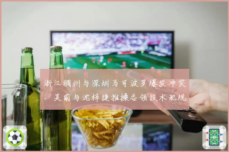 浙江稠州与深圳马可波罗爆发冲突，吴前与沈梓捷推搡各领技术犯规